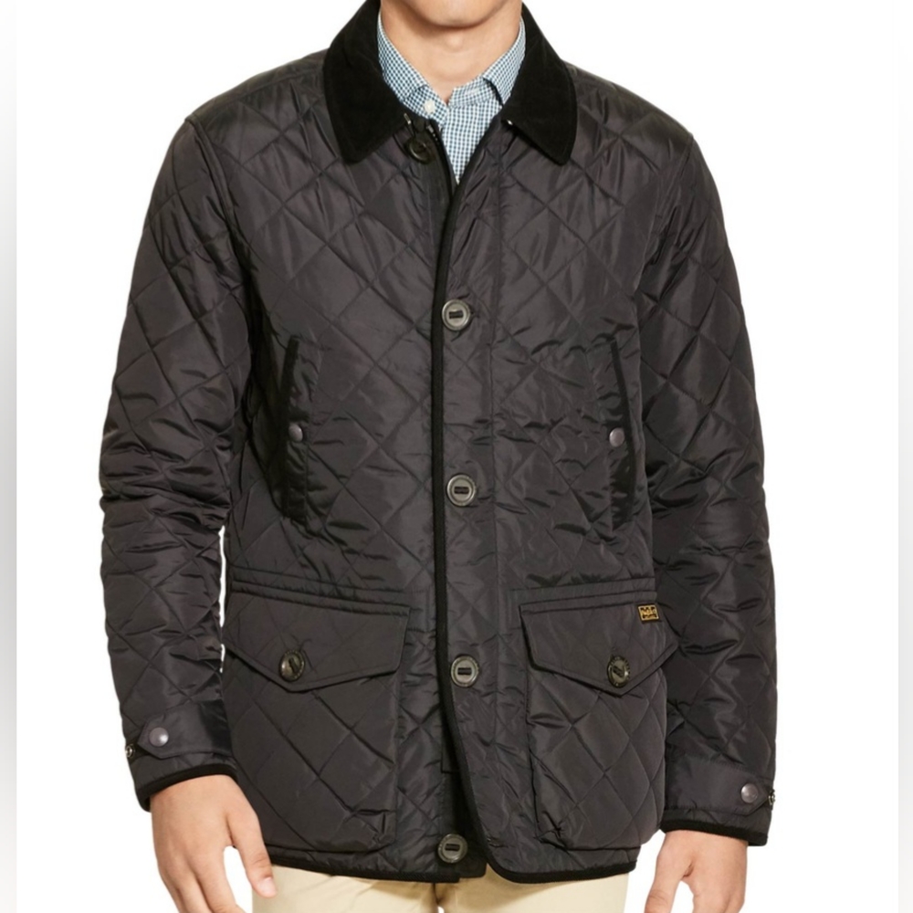 Polo Ralph Lauren Diamond Quilted Men Jacket Size Small
